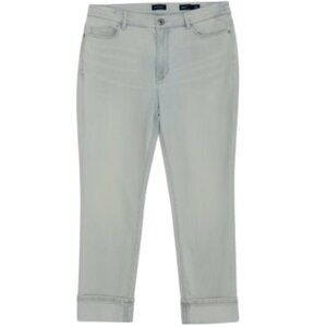 J.Jill Light Wash High-Rise Cropped Jeans Size 10P